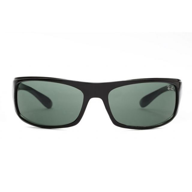 Ray Ban RB4176 Active Sunglasses Black/Dark Green