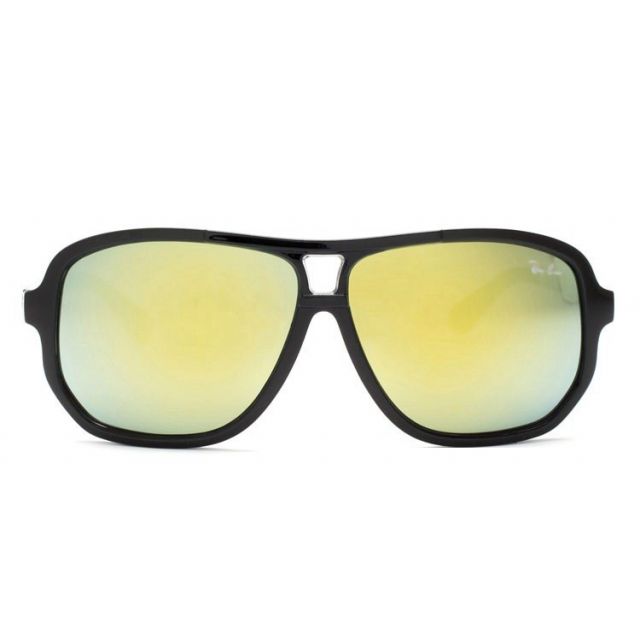 Ray Ban RB5819 Highstreet Sunglasses Black/Light Green