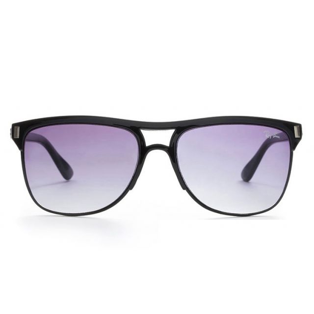 Ray Ban RB6301 Tech Sunglasses Black/Light Purple Gradient