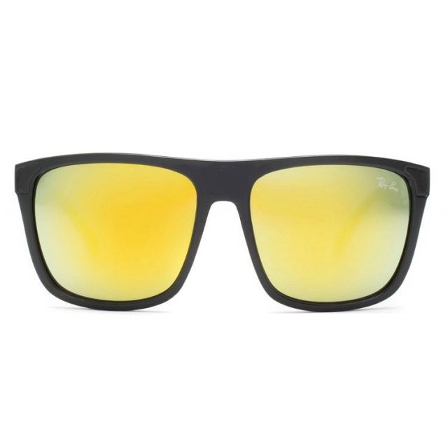 Ray Ban RB7188 Wayfarer Sunglasses Black/Yellow