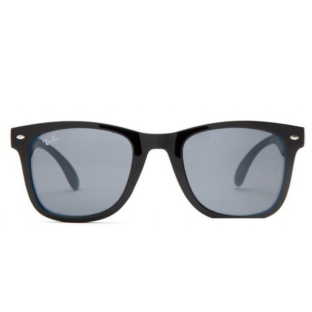 Ray Ban RB7188 Wayfarer Sunglasses Black/Light Gray