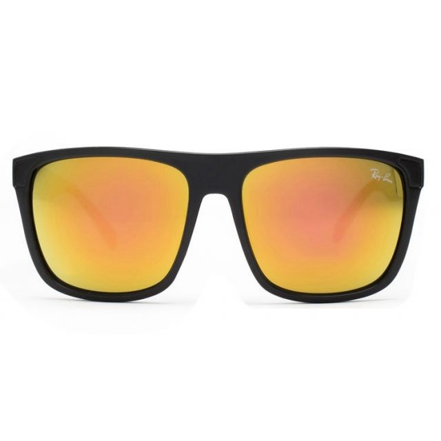 Ray Ban RB7188 Wayfarer Sunglasses Black/Orange