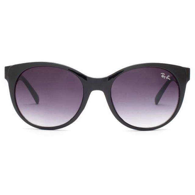 Ray Ban RB7288 Erika Sunglasses Black/Light Purple Gradient