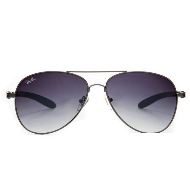 Ray Ban RB8307 Tech Carbon Fibre Sunglasses Gray/Crystal Purple Gradient