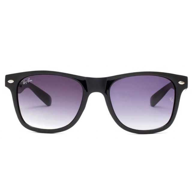 Ray Ban RB8381 Wayfarer Sunglasses Black/Crystal Purple Gradient