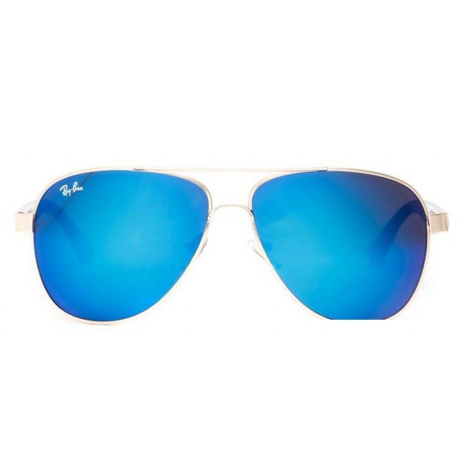 Ray Ban RB8812 Aviator Sunglasses Gold/Blue
